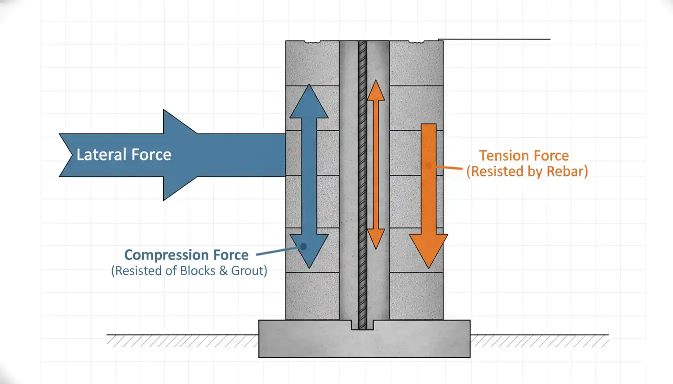 A Deep Dive into Vertical Rebar in Block Walls: The Unseen