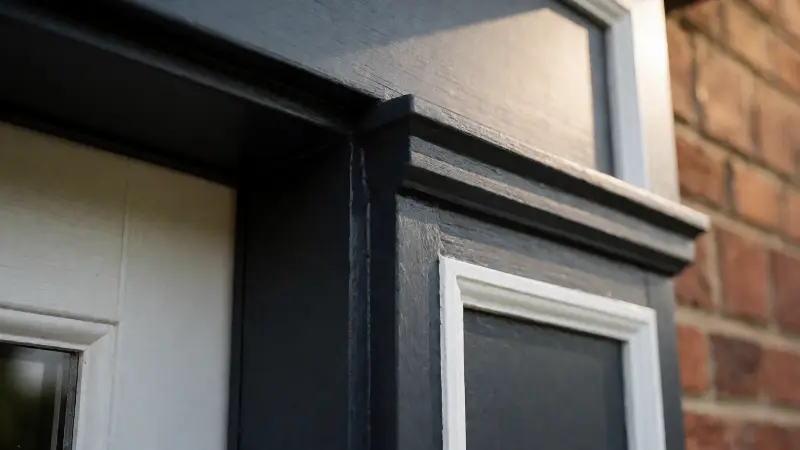 best exterior paint colors for dark trim