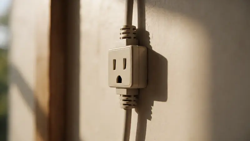 cover an unused cable outlet_bai1