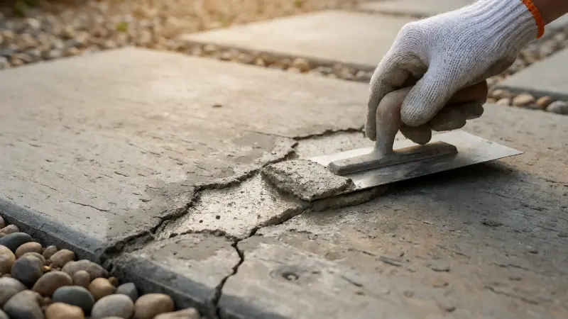 How to Fix a Cracked Concrete Patio Driveway: 5 Key Steps