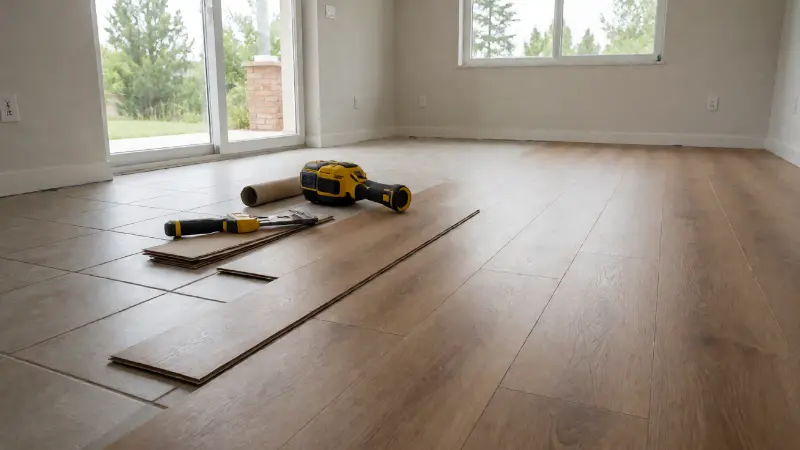 How to Install Vinyl Plank Flooring Over Tile