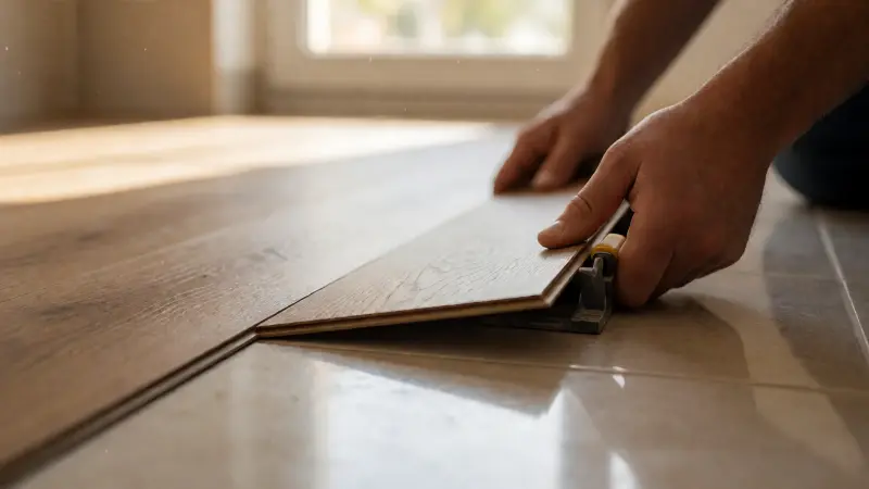 how to install vinyl plank flooring over tile
