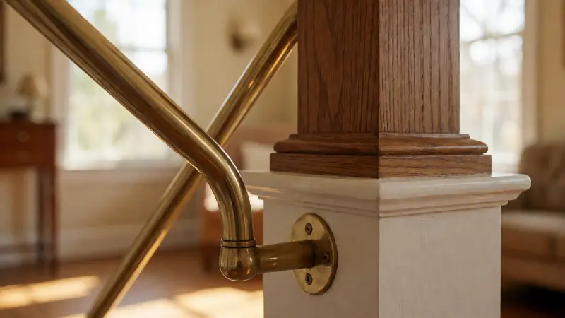 newel post placement
