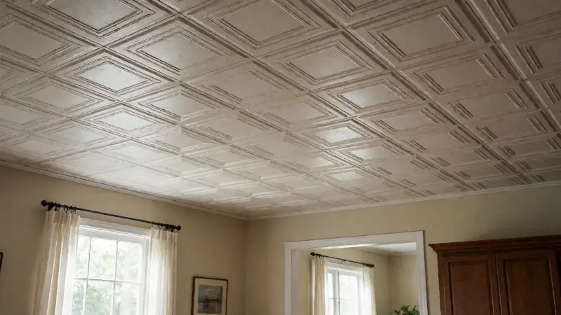 old 12x12 ceiling tiles