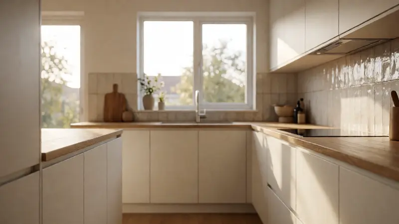 open-concept kitchen remodel on a budget