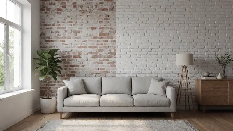 Whitewashing Brick Vs Painting Exterior Brick