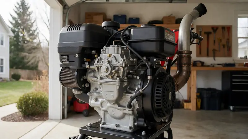 why does my snowblower engine surge