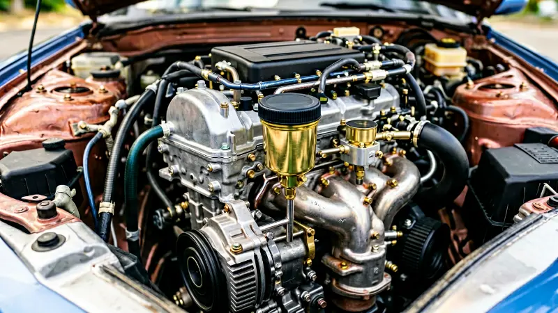 Outdoor power equipment EFI engine fuel system components