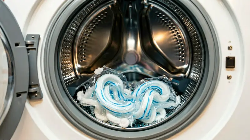 Loose washer drum inside a washing machine