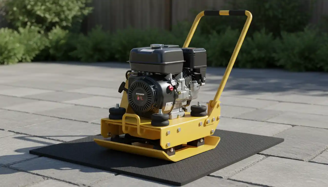 Plate Compactor Pad Alternative: DIY Solutions to Save Pavers