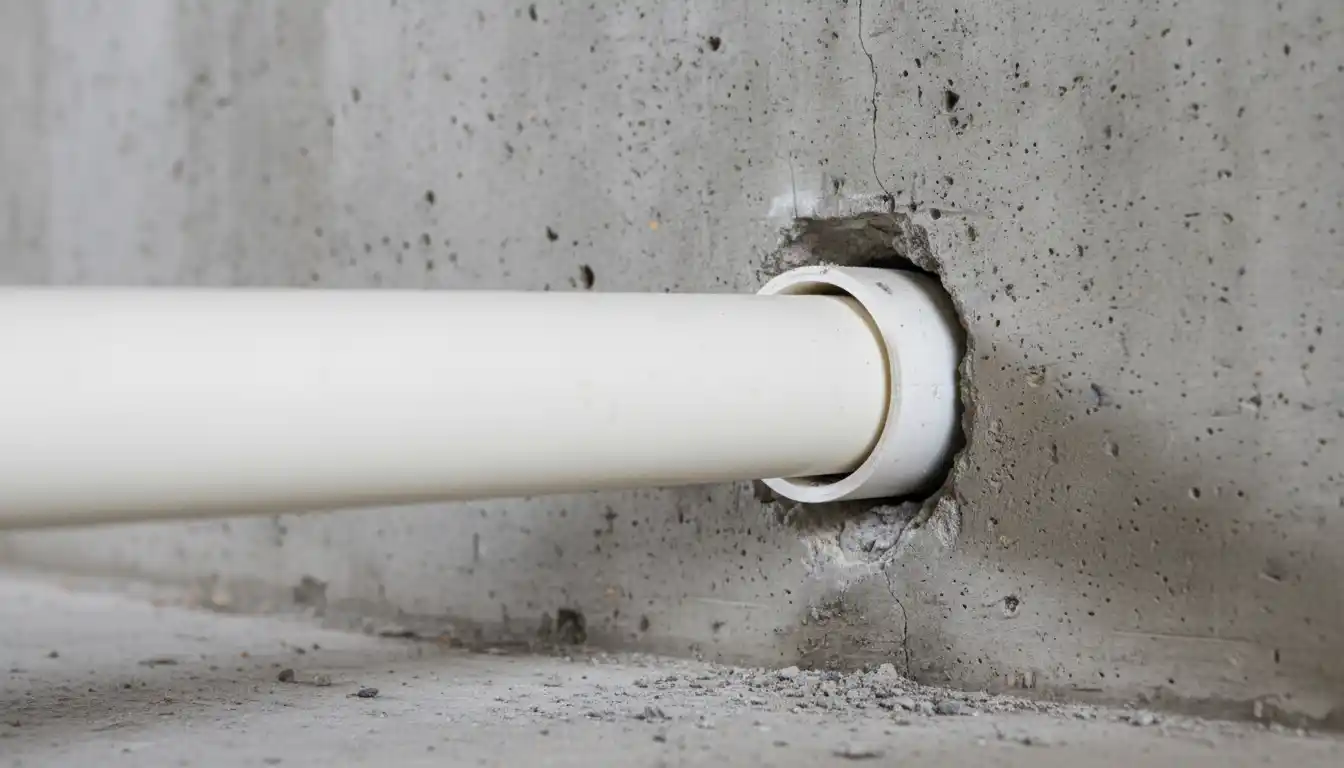 Seal Around PVC Pipe Through Concrete: The Ultimate Waterproofing Guide